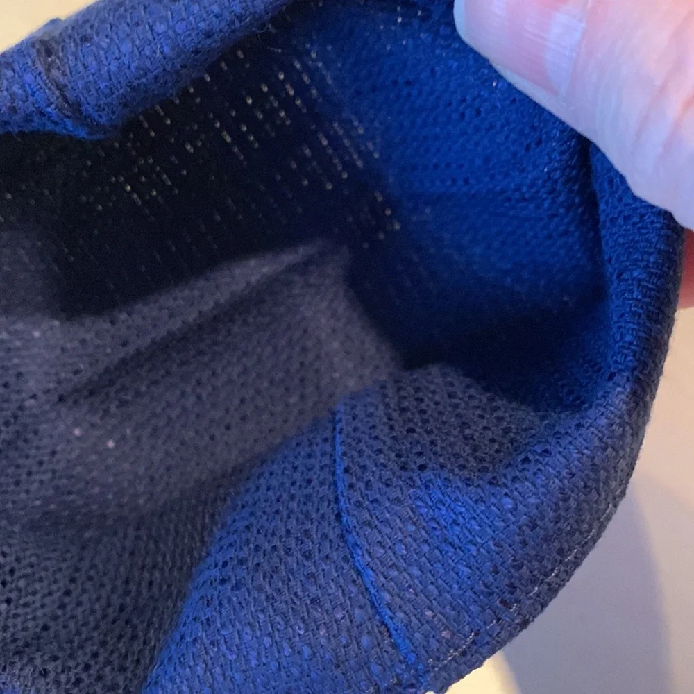 Longaberger Fabric Liner For The Mulberry Basket. Color is Indigo. New